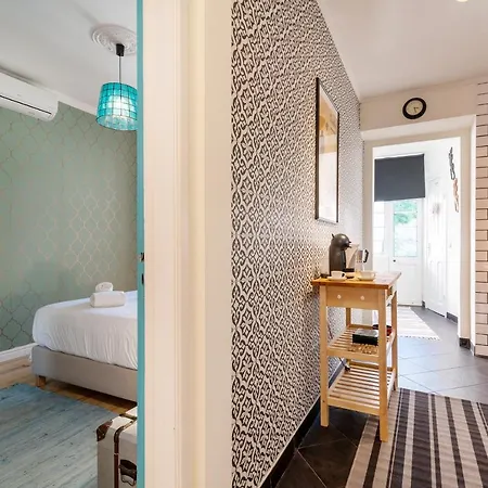 Apartment Colorful, Comfortable And Sunny Lisbon